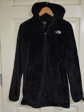 💘🖤💘 The North Face Women’s Pioneer Peak Full Zip Black Velour Hoodie